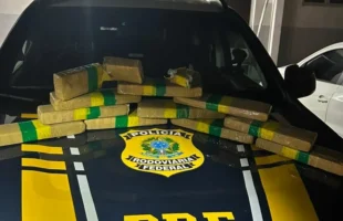 Homem é preso com 11 kg de maconha após perseguição na BR-101 em SC