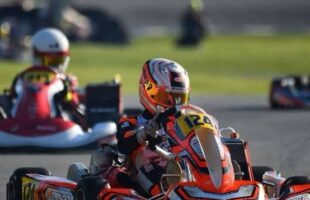 Mais de 100 pilotos aceleram em corrida de kart que resgata tradição em Orleans