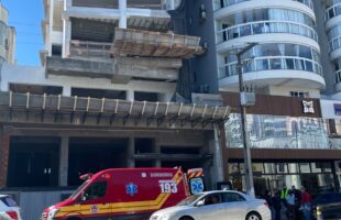 Acidente em construção resulta na morte de trabalhador em Orleans