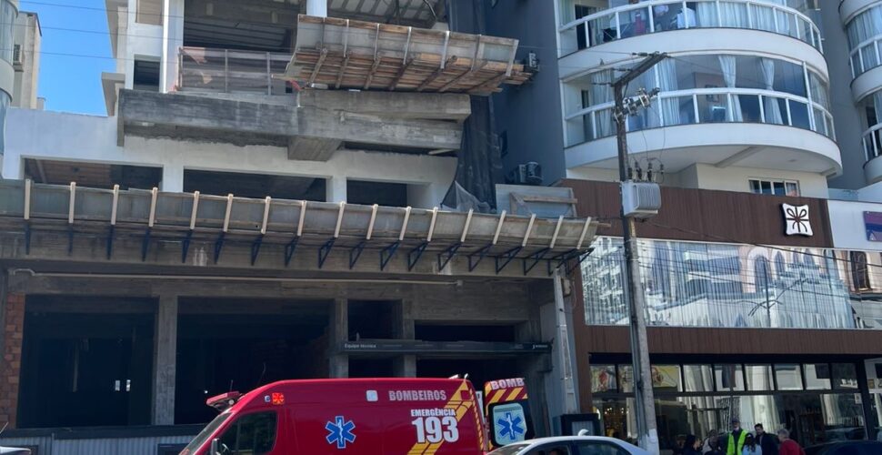 Acidente em construção resulta na morte de trabalhador em Orleans