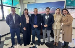 Beto Kuerten acompanha gestores de Armazém e Içara em visita técnica a Chapecó
