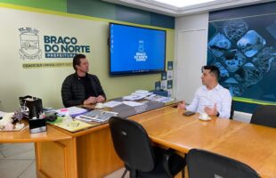 Beto e Lauro fecham aliança por recursos federais para Braço do Norte