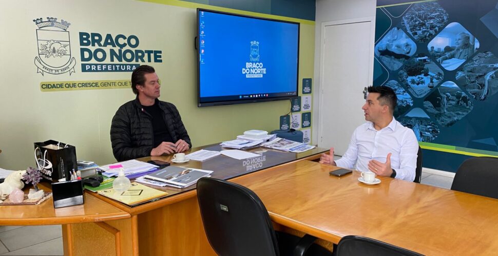 Beto e Lauro fecham aliança por recursos federais para Braço do Norte