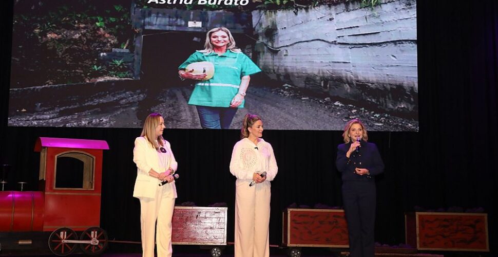 Astrid Barato, líder na indústria carbonífera é homenageada no lançamento do projeto Criciúma Mulher 2025