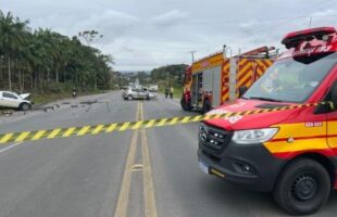 Colisão Frontal em Cocal do Sul Tem Saldo Trágico: Uma Morte e Um Ferido