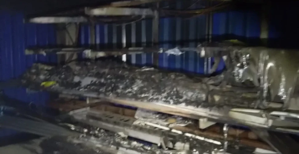 Princípio de incêndio atinge empresa de metalúrgica e serralheria em Criciúma