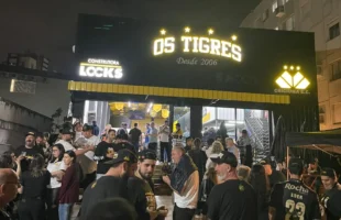 Nova sede da torcida Os Tigres é inaugurada com festa e presença de ex-jogadores e dirigentes do Criciúma