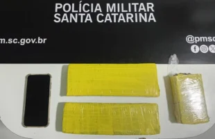 Jovem é preso com mais de dois quilos de maconha em Criciúma