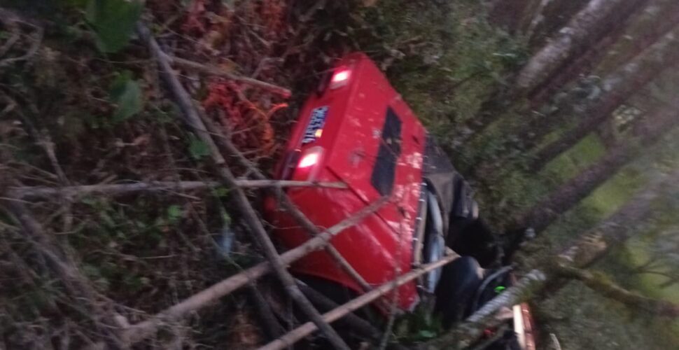 Acidente grave na SC-390 mobiliza equipes de resgate em Lauro Müller