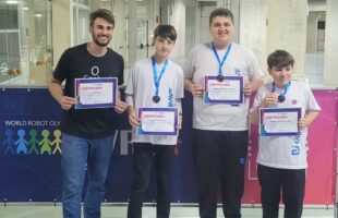Alunos do Unibave brilham nacionalmente e conquistam bronze em Olimpíada de Robótica