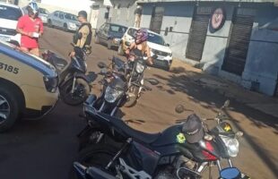 Operação da PM intensifica fiscalização de motos em Orleans e região