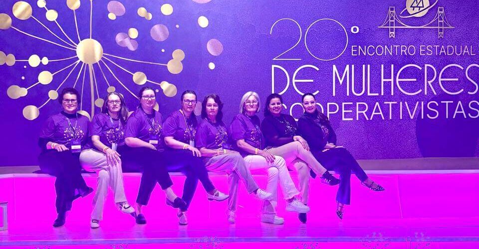 Cerbranorte marca presença em encontro que reúne 1,3 mil mulheres no cooperativismo