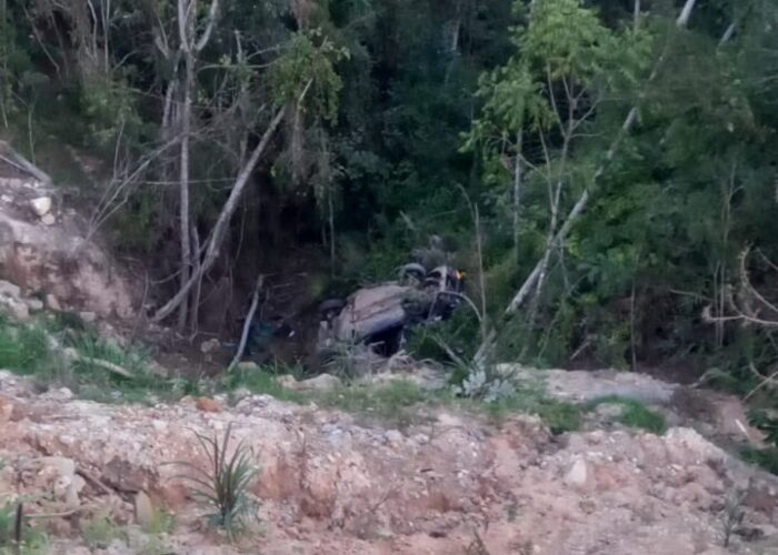 Queda brutal de 25 metros: motorista sobrevive milagrosamente após carro capotar na SC-108