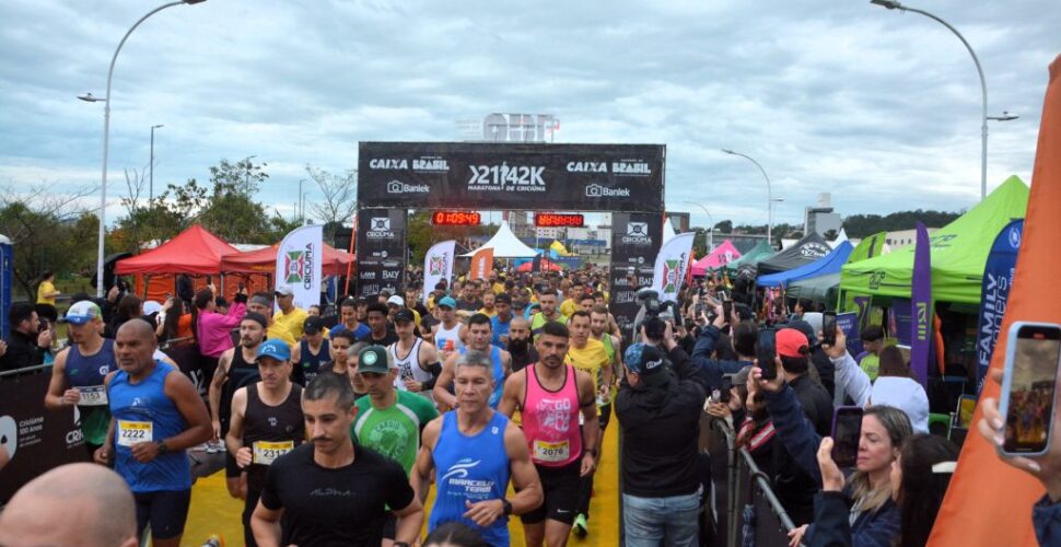 Maratona de Criciúma bate recorde e consagra novos campeões em festa do centenário