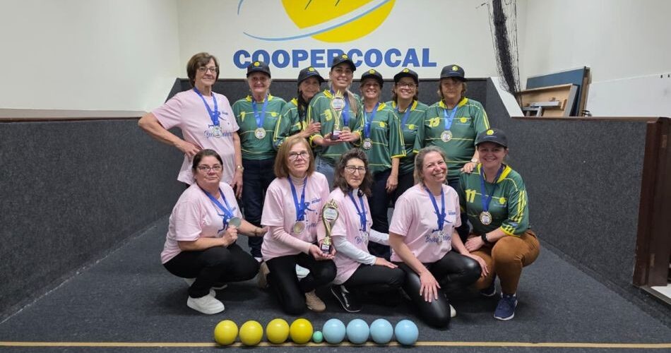Chave A da 1ª Copa Feminina de Bocha da Coopercocal define classificadas para a final
