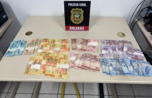 Polícia Civil apreende jovem por ato análogo a roubo em Orleans