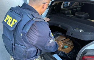 Motorista é flagrado com maconha e haxixe durante fiscalização na BR-101