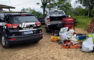 Içara: Dupla é presa pela Polícia Civil por furtos que causaram prejuízo de mais de R$ 150 mil