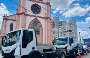 Orleans investe quase R$ 800 mil em novos caminhões para reforçar serviços municipais