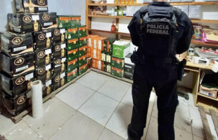 Operação da PF em Braço do Norte combate contrabando de bebidas que usava excursões como fachada