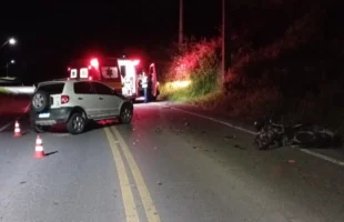 Trágico acidente com moto deixa um morto em rodovia de Urussanga