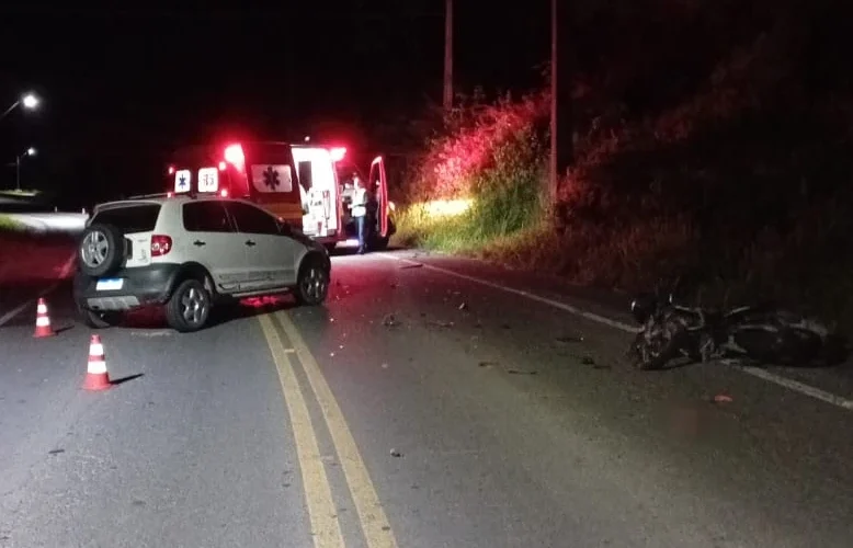 Trágico acidente com moto deixa um morto em rodovia de Urussanga