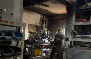 Incêndio em indústria cerâmica de Criciúma é controlado em 15 minutos