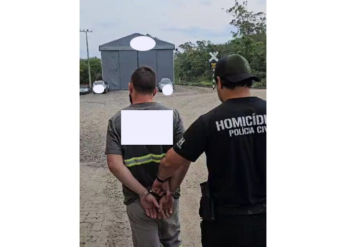 Suspeito de espancamento fatal é preso em Criciúma