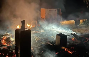 Jovem morre carbonizado após incêndio em residência em São Joaquim