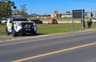 Motociclista morre em acidente na SC-100, em Jaguaruna