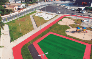 Município de Criciúma ganha novo espaço de lazer, esporte e convivência