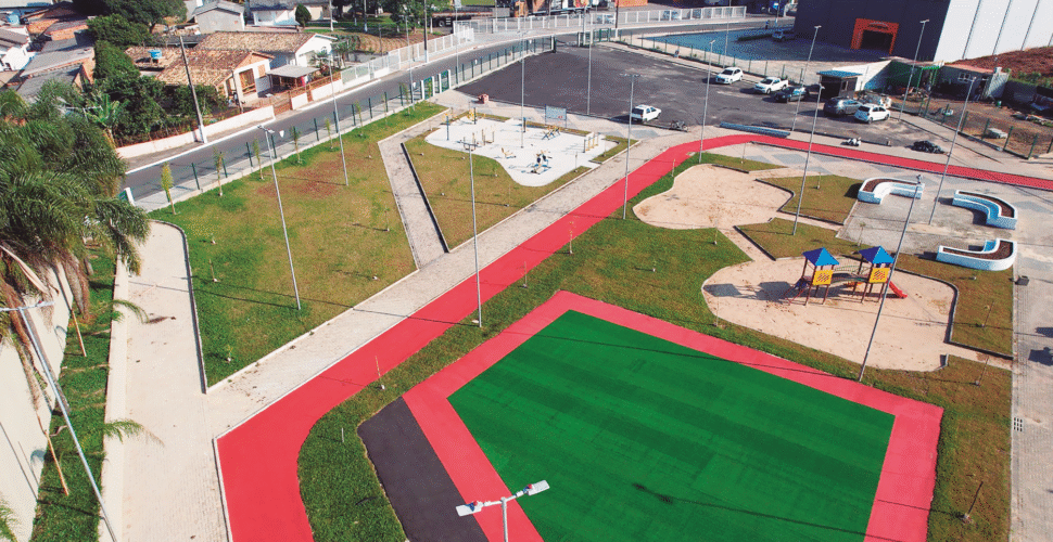 Município de Criciúma ganha novo espaço de lazer, esporte e convivência