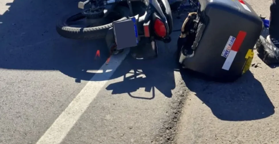 Colisão entre motociclista e caminhão é registrada em Criciúma