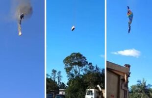 Delegado é exonerado após investigar acidente com balão que deixou oito mortos