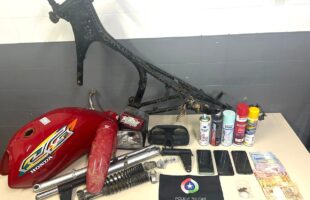 Adolescente é apreendido por tráfico, receptação e apologia ao crime em Orleans