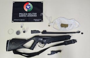 Homem é preso após atirar com arma de pressão e ferir jovem em Urussanga