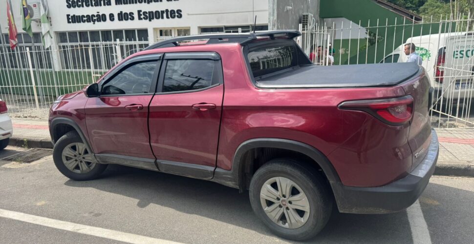 Mulher é atropelada em Lauro Müller; motorista foge, mas é localizado