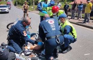 Motociclista morre após colisão com carro em Cocal do Sul