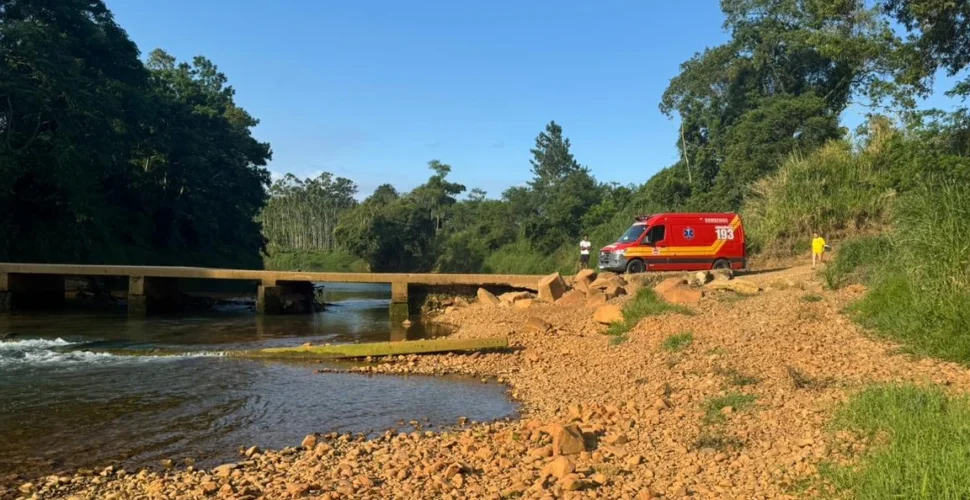 Homem é encontrado sem vida após afogamento em Forquilhinha