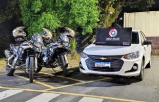 Perseguição em Criciúma termina em prisão e apreensão de carro clonado