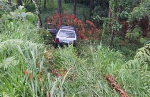 Veículo furtado é recuperado após perseguição policial entre São Ludgero e Orleans