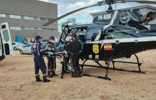 Menino de 9 anos passa por resgate aéreo cardíaco em Braço do Norte