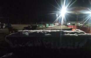 Incêndio em contêiner com produtos químicos mobiliza bombeiros em Cocal do Sul