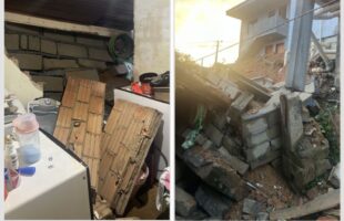 Temporal provoca destruição e deixa desalojados em Braço do Norte