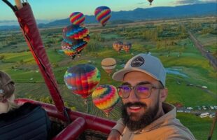 Piloto de balão desaparece após viagem de 1.668 km para reencontrar as filhas