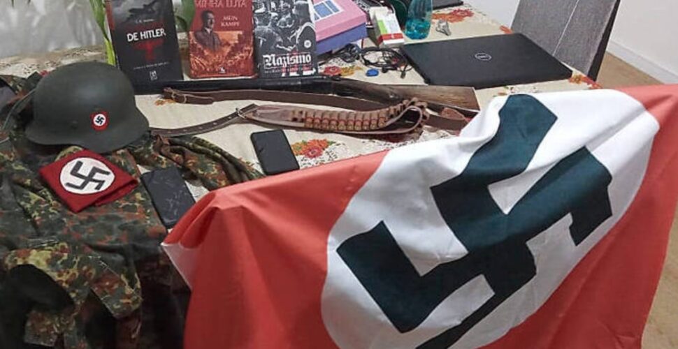 Três investigados por apologia ao nazismo em Urussanga voltam à prisão preventiva