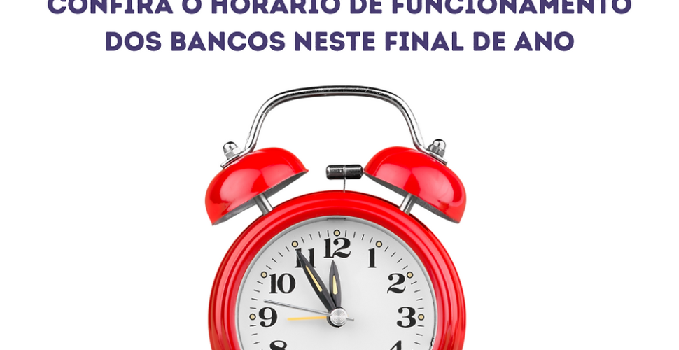 Atenção ao planejar idas ao banco no fim de ano