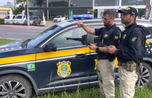 Drones da PRF intensificam fiscalização na BR-101 durante o Natal