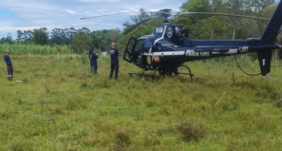 Mulher em surto psicótico mobiliza polícia e samu em Pescaria Brava