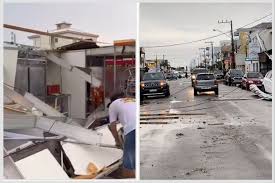 Temporal surpreende Laguna após dia de calor extremo